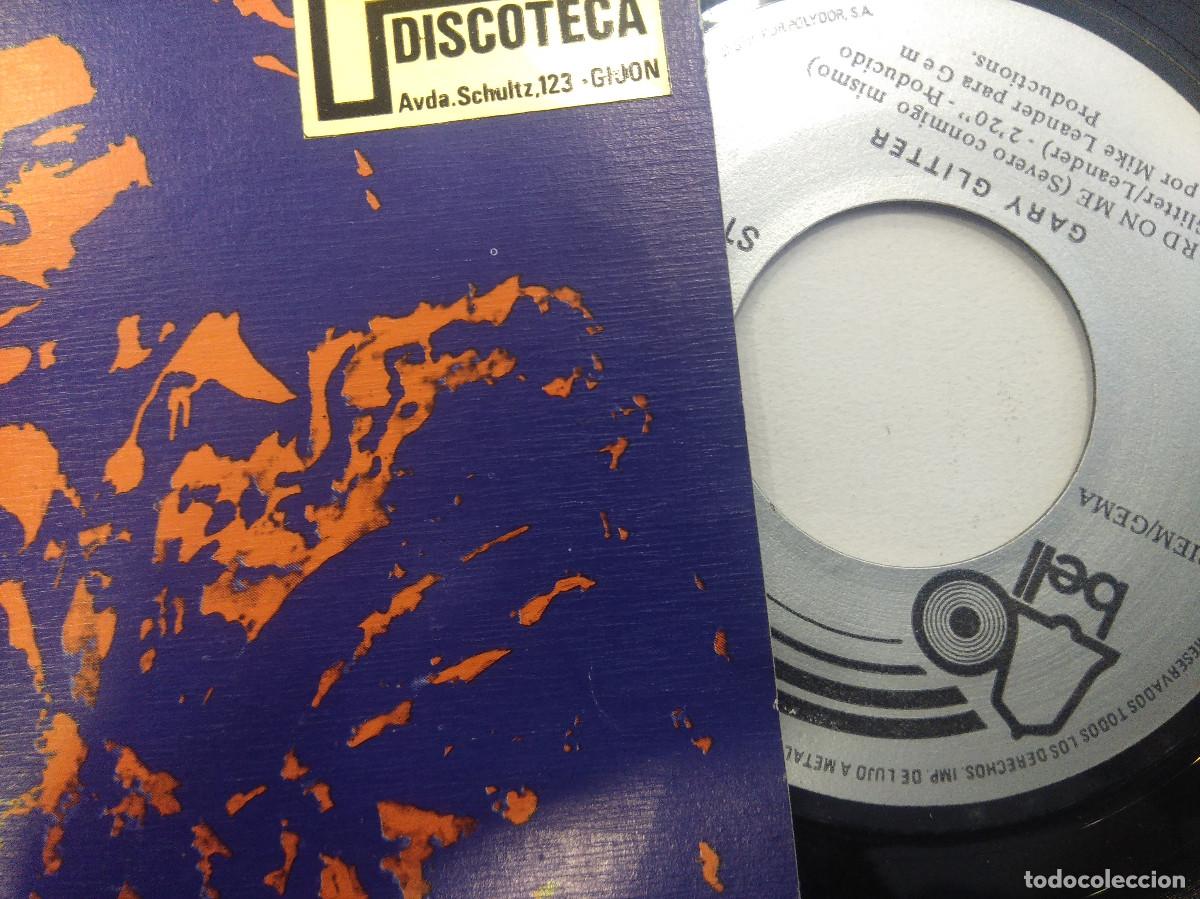 Discos de vinilo: GARY GLITTER/I DIDNT KNOW I LOVED YOU/SINGLE. - Foto 2