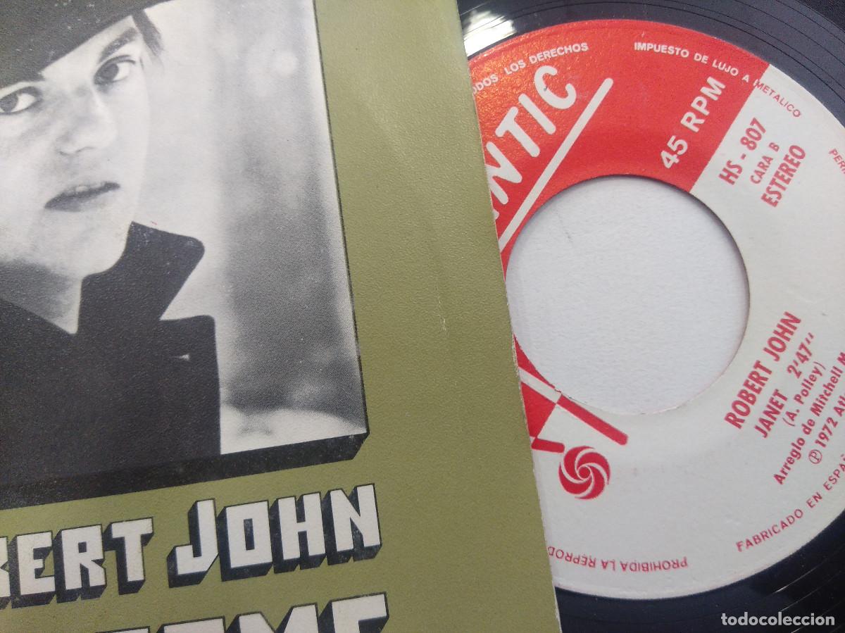 Discos de vinilo: ROBERT JOHN/HOY DUERME EL LEON/SINGLE. - Foto 2