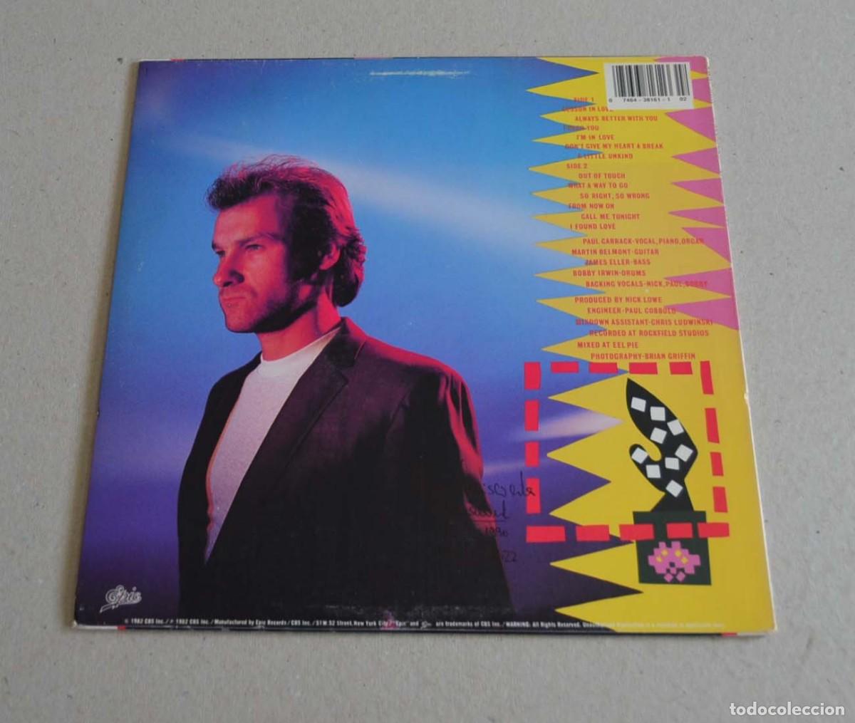 Discos de vinilo: PAUL CARRACK - SUBURBAN VOODOO (ED. USA) - Foto 2