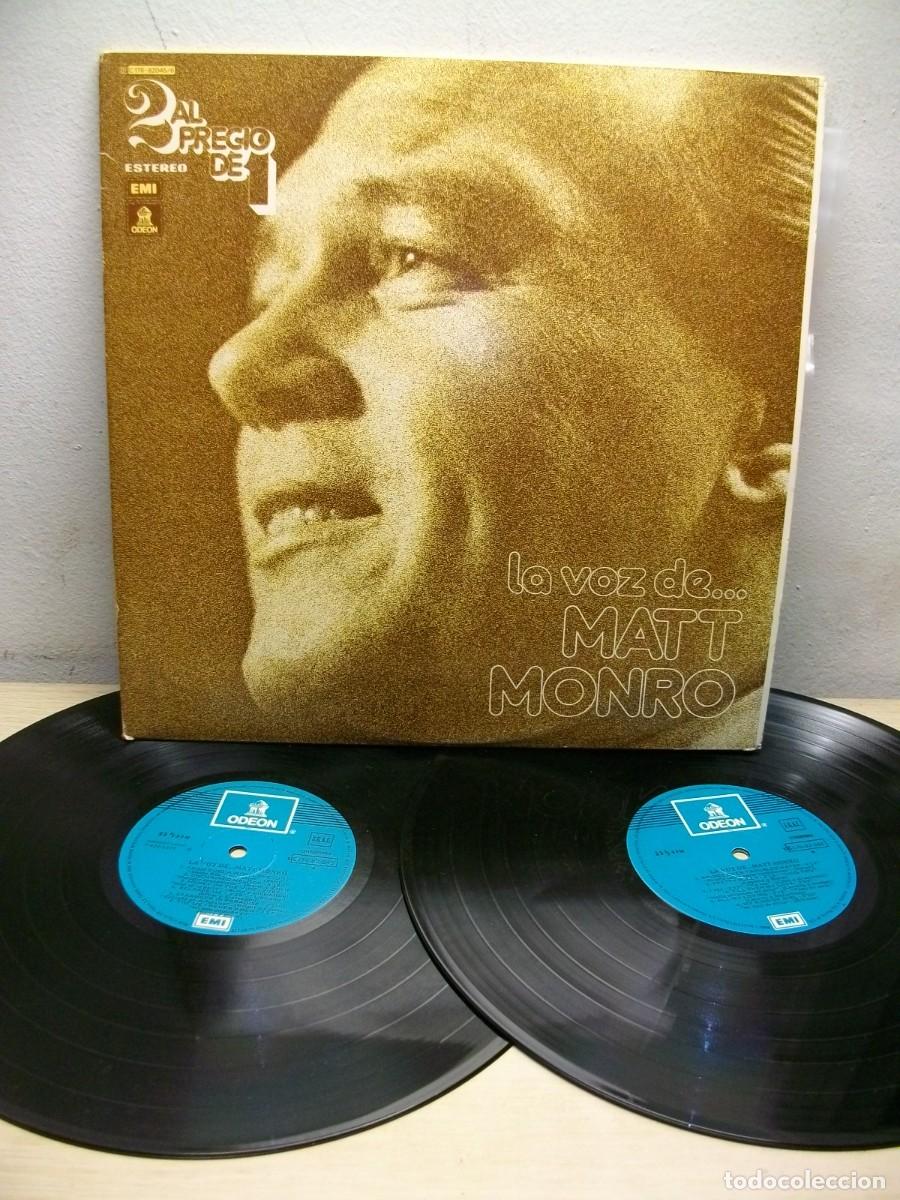 Discos de vinilo: Matt Monro &ndash; La Voz De... Matt Monro 2 x LP - Foto 1
