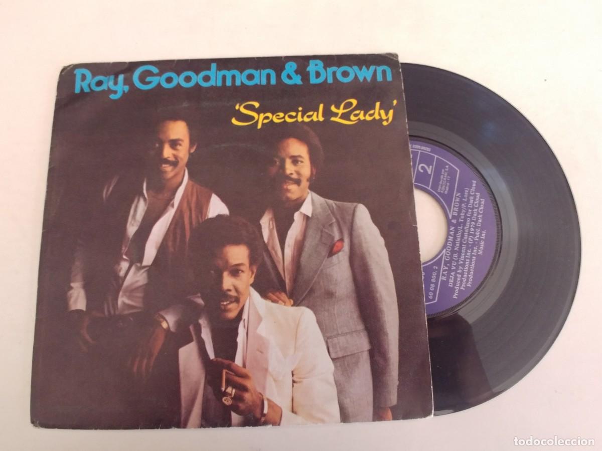 Discos de vinilo: RAY GOODMAN & BROWN-SINGLE SPECIAL LADY - Foto 1