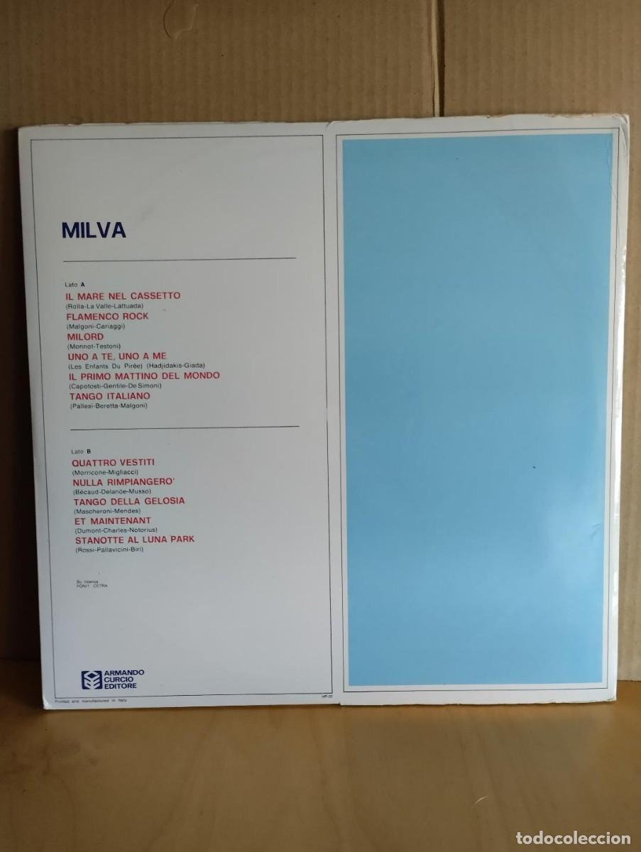 Discos de vinilo: MILVA --- HIT PARADE INTERNATIONAL - Foto 2