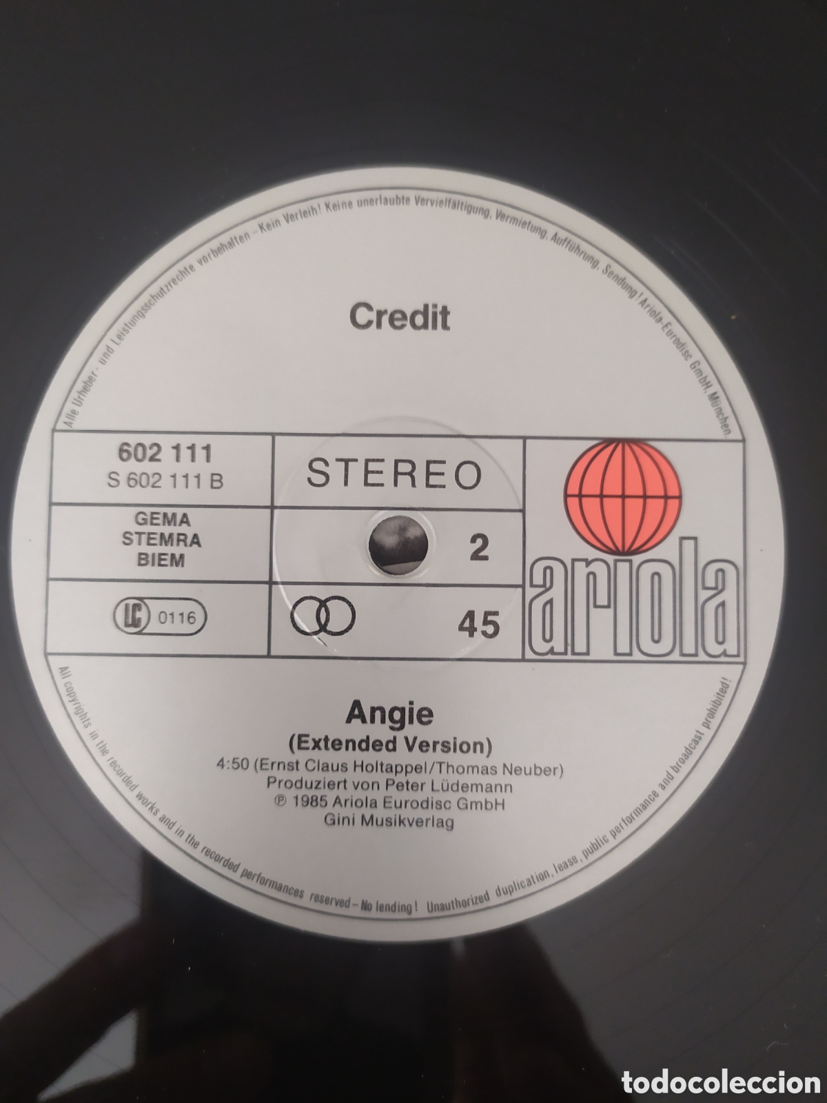 Discos de vinilo: Maxi single Credit.&nbsp;Love And Understanding - Foto 4