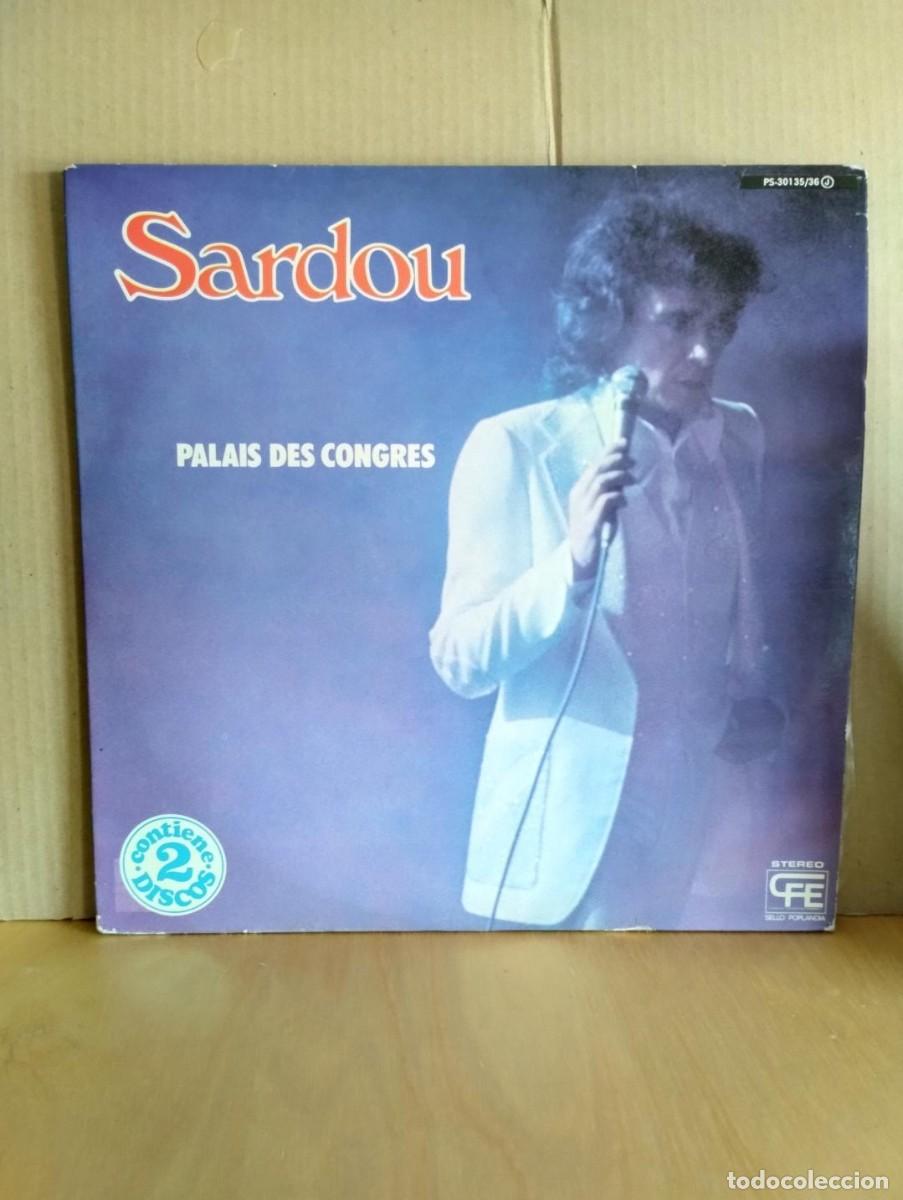 Discos de vinilo: MICHEL SARDOU --- PALAIS DES CONGRES - Foto 1