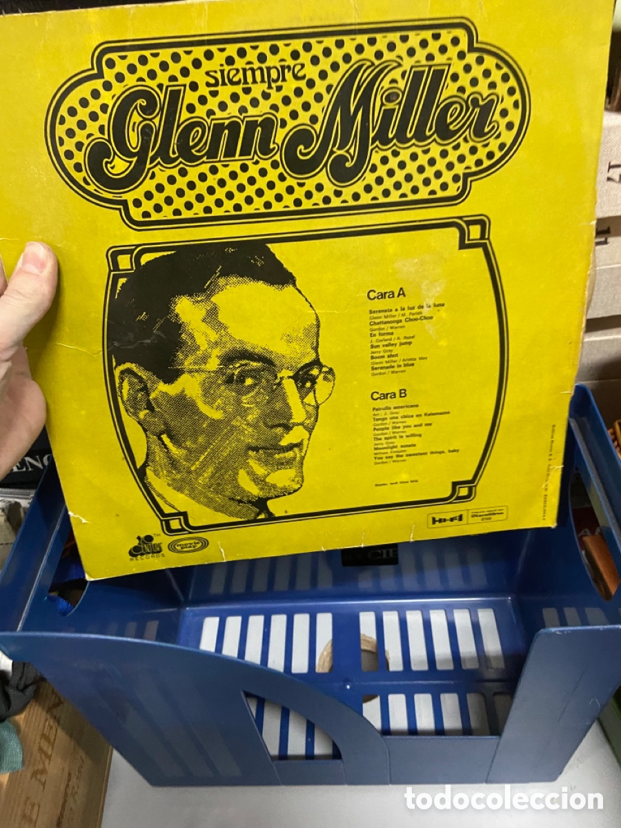 Discos de vinilo: Disco vinilo LP Siempre Glenn Miller - Foto 2