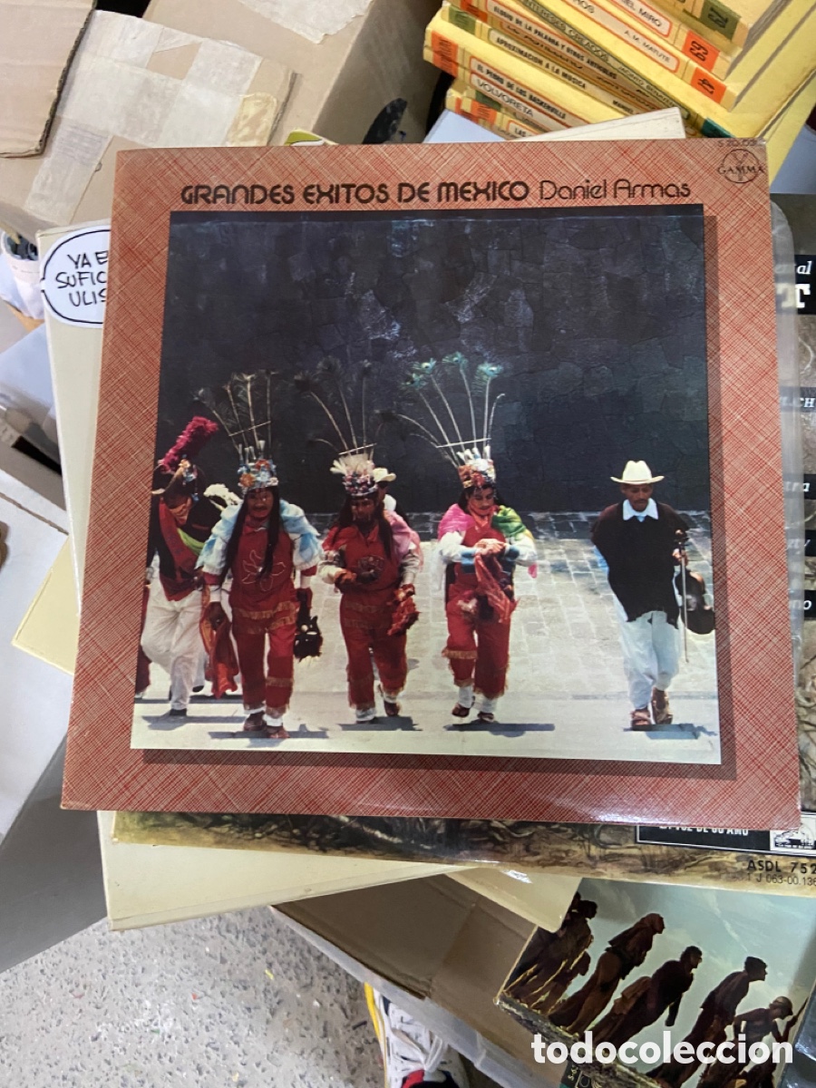 Discos de vinilo: Disco vinilo LP GRANDES EXITOS DE MENICO Daniel Armas - Foto 1