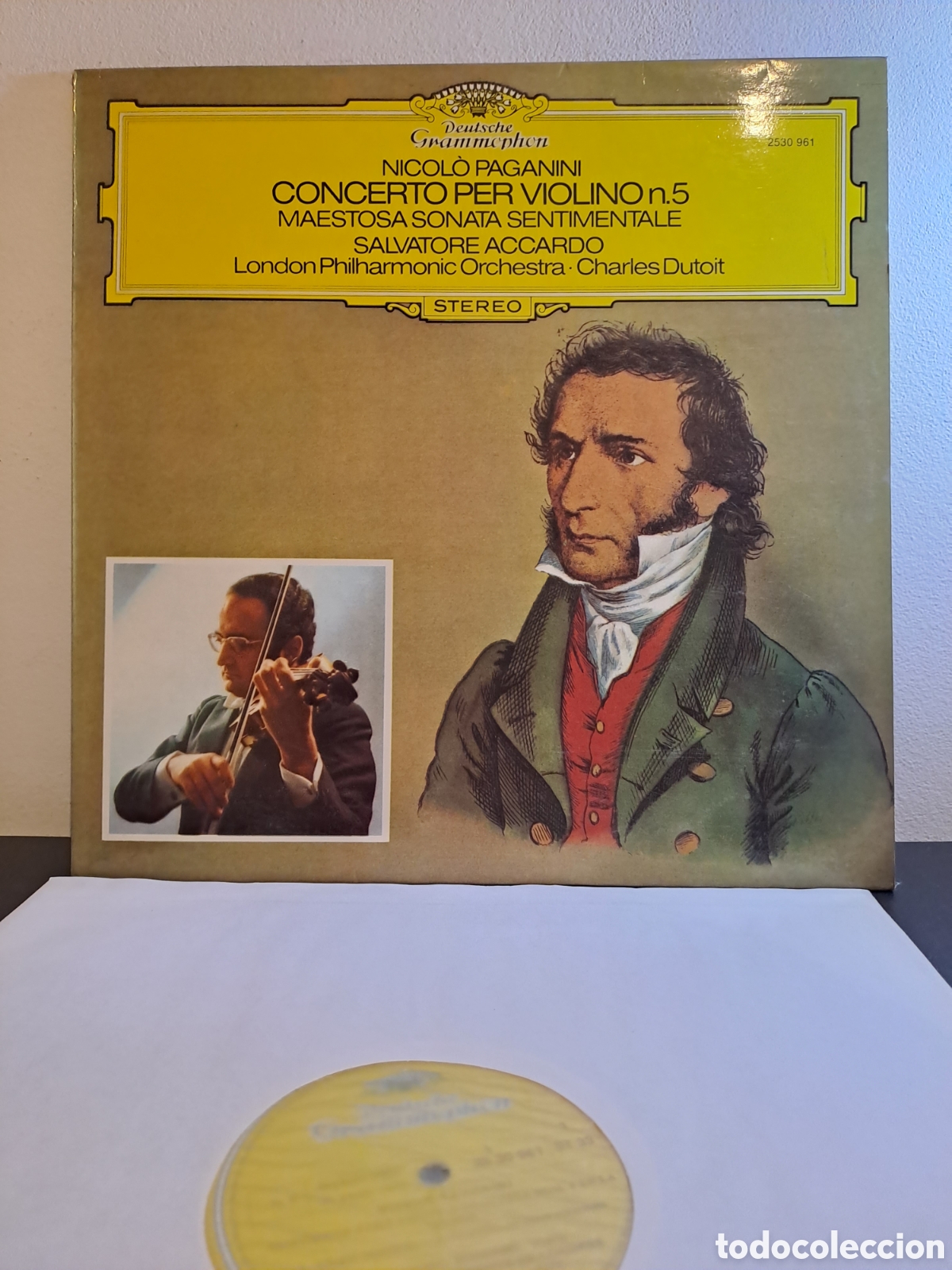 Disques de vinyle: Deutsche Grammophon - Nicolo Paganni.