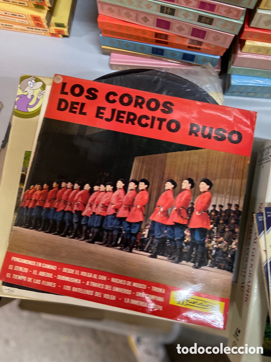 Discos de vinilo: Disco vinilo LOS COROS DEL EJERCITO RUSO - Foto 1