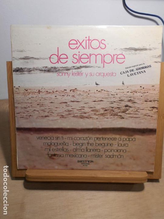 Discos de vinilo: LP. EXITOS DE SIEMPRE. SONNY LESTER Y SU ORQUESTA. BELTER - Foto 1