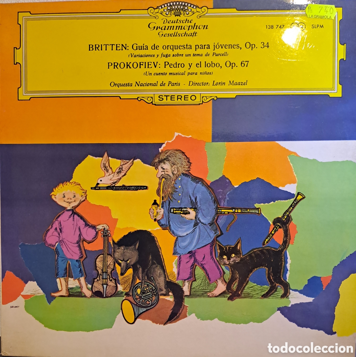Discos de vinilo: Deutsche Grammophon - BRITTEN - Foto 1