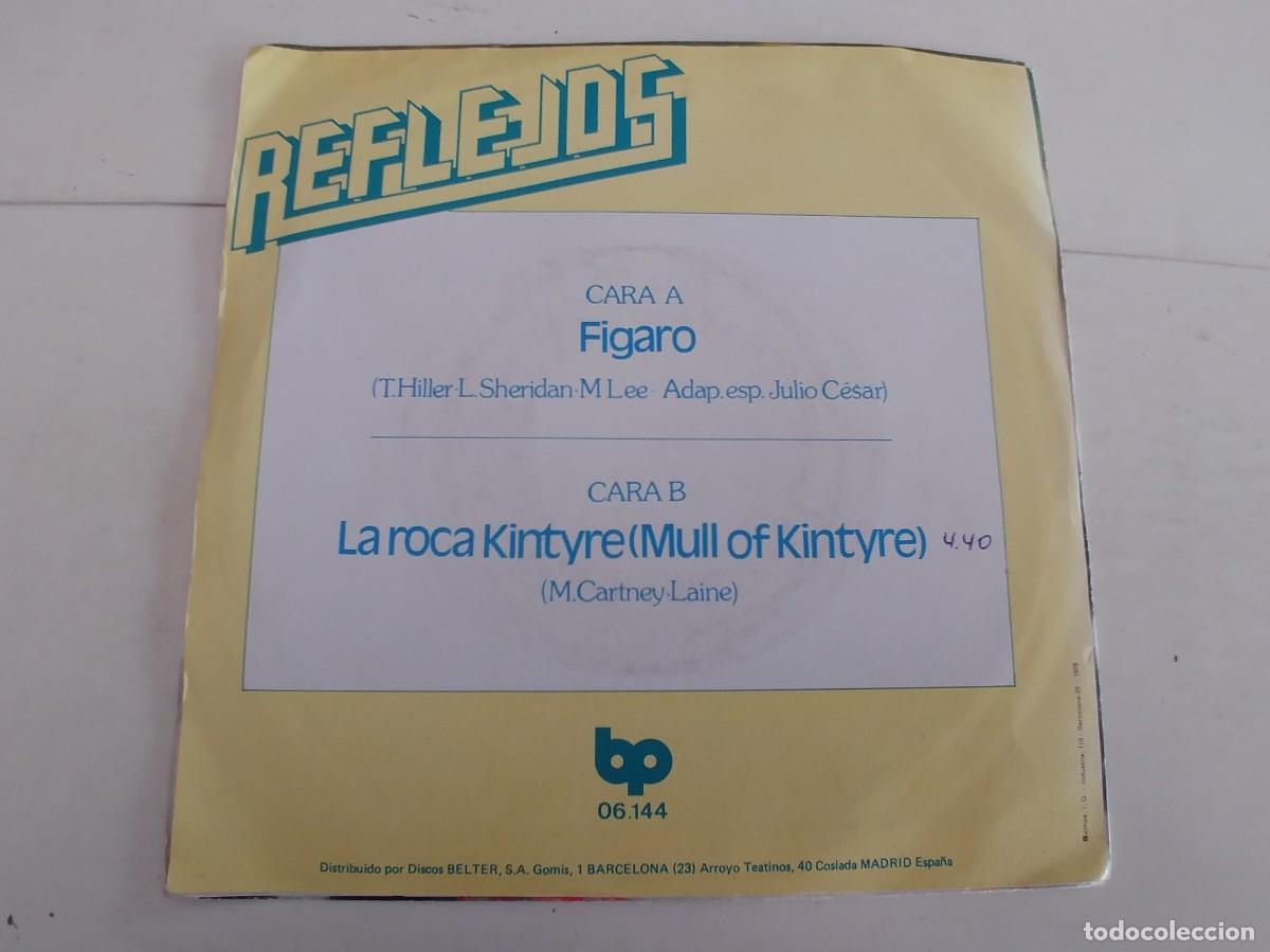Discos de vinilo: REFLEJOS-SINGLE FIGARO - Foto 2