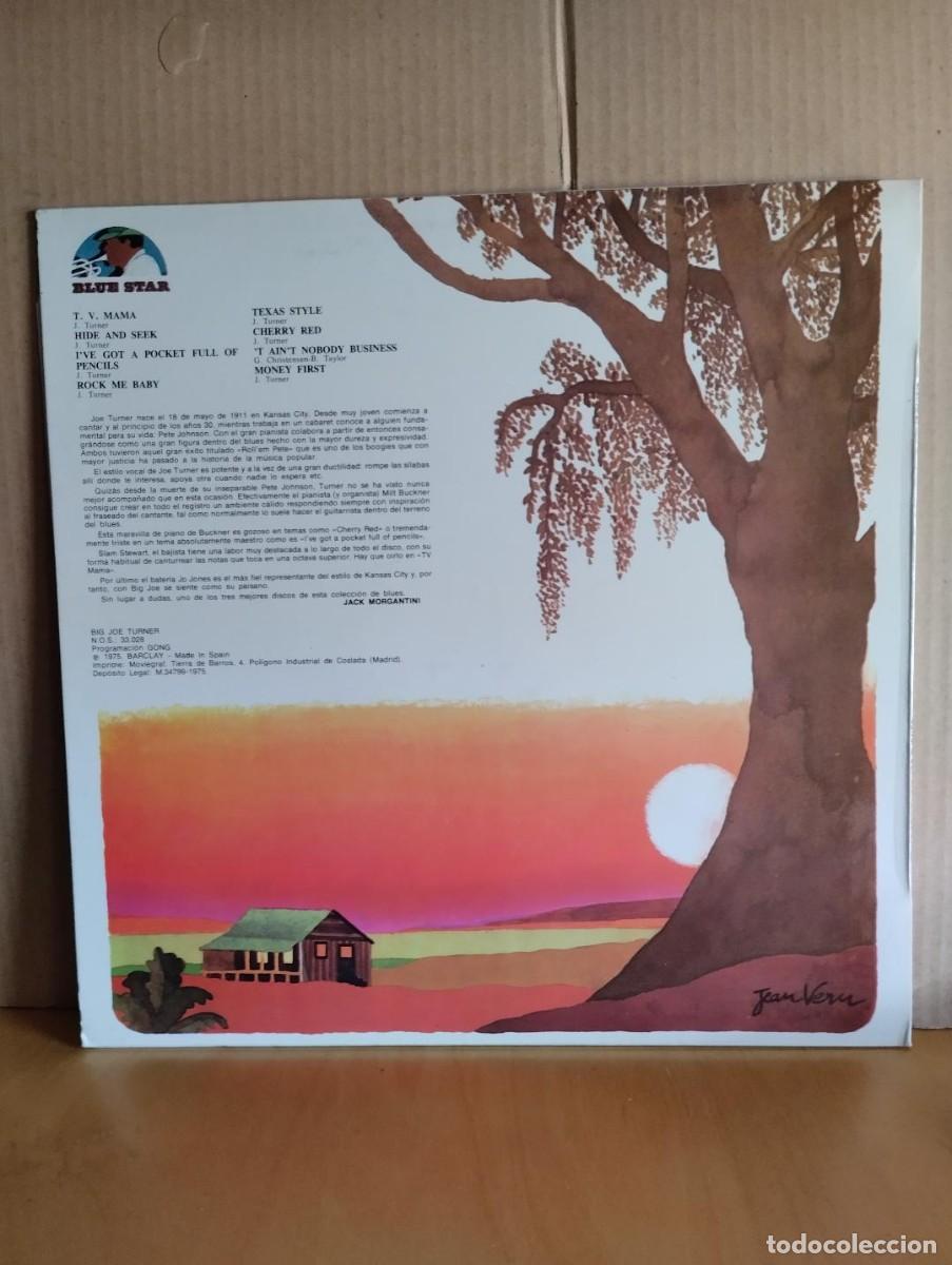 Discos de vinilo: BIG JOE TURNER ---- TEXAS STYLE - Foto 2