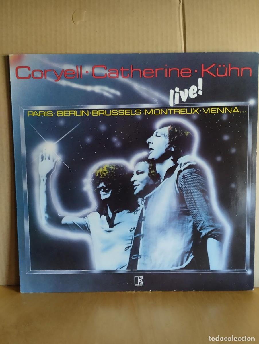 Discos de vinilo: CORYELL - CATHERINE- K&Uuml;HN ---- LIVE - Foto 1