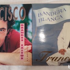 Discos de vinilo: FRANCISCO BANDERA BLANCA Y GRANDES ÉXITOS DE MANUEL ALEJANDRO