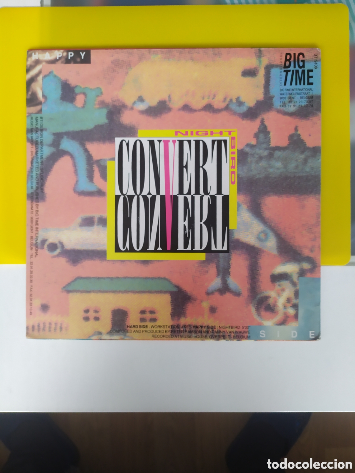 Discos de vinilo: Maxi single Convert.&nbsp;Workstation / Nightbird - Foto 2