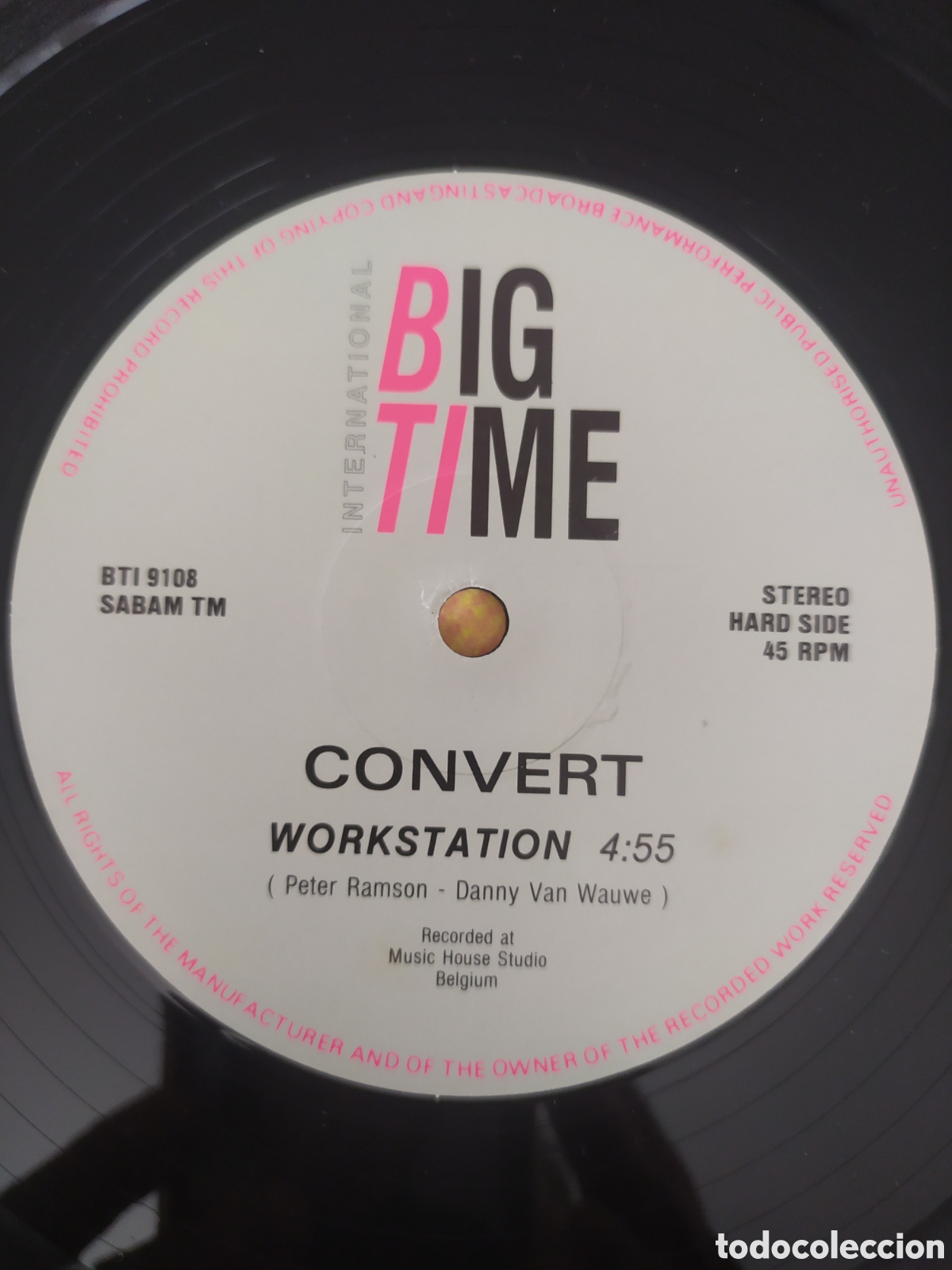 Discos de vinilo: Maxi single Convert.&nbsp;Workstation / Nightbird - Foto 3