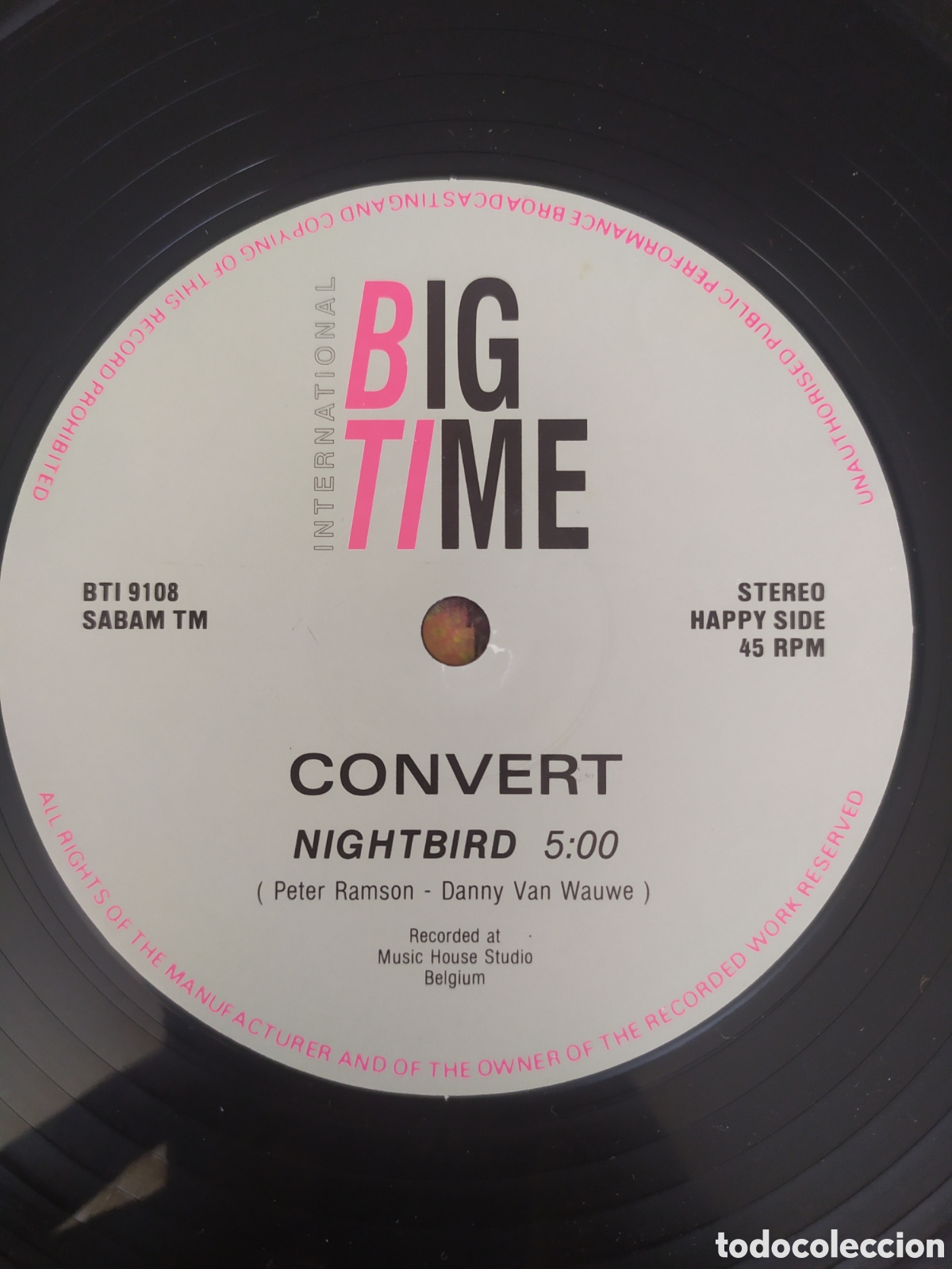 Discos de vinilo: Maxi single Convert.&nbsp;Workstation / Nightbird - Foto 4