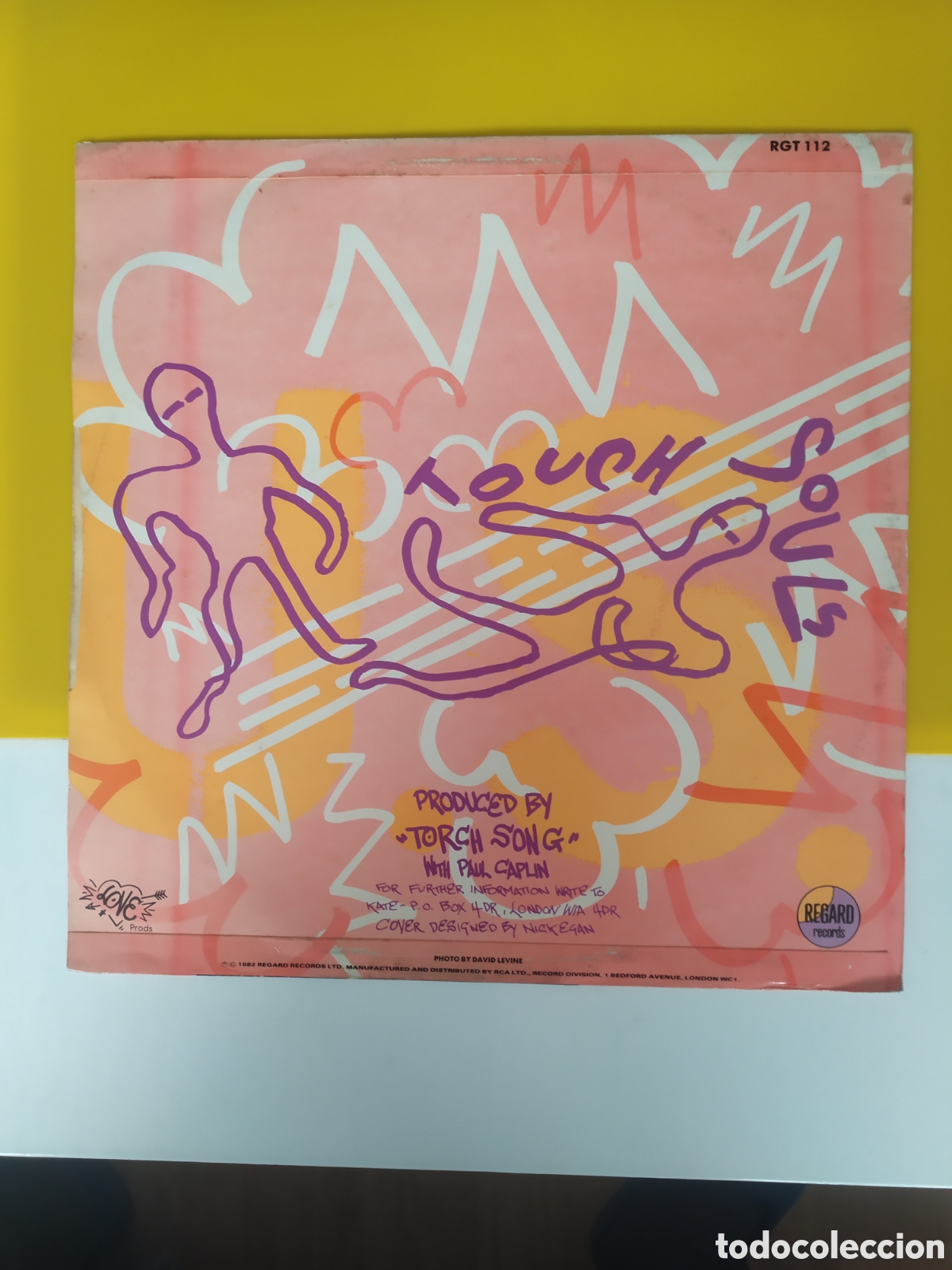 Discos de vinilo: Maxi single Kate Garner.&nbsp;Love Me Like A Rocket - Foto 2