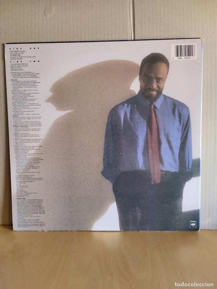 Discos de vinilo: GROVER WASHINGTON JR. --- STRAWBERRY MOON - Foto 2