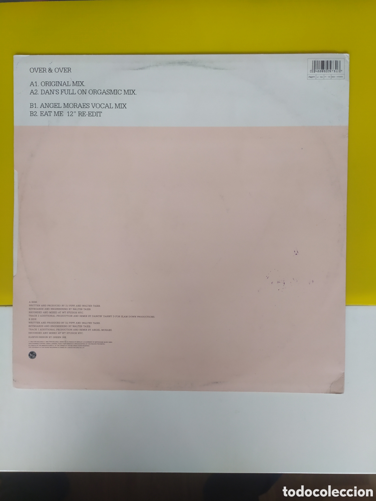 Discos de vinilo: Maxi single Plux&nbsp;Featuring&nbsp;Georgia Jones.&nbsp;Over & Over - Foto 2