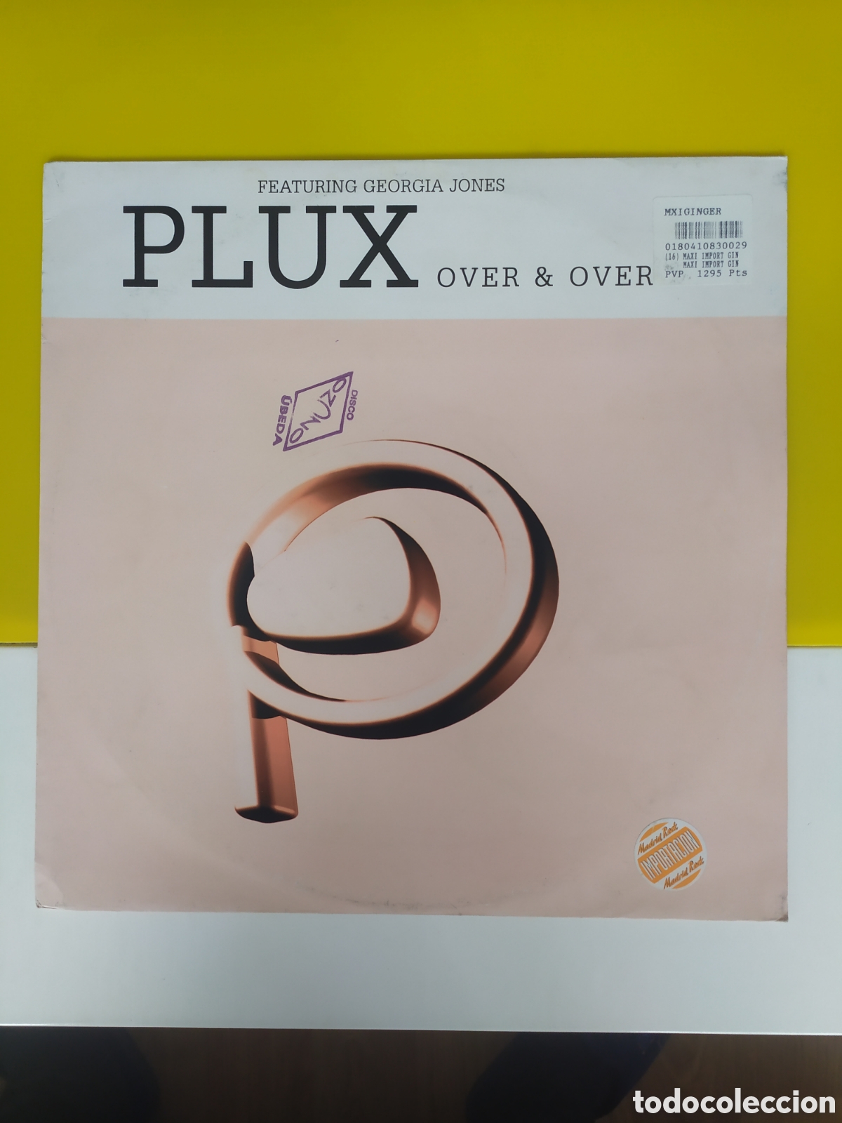 Discos de vinilo: Maxi single Plux&nbsp;Featuring&nbsp;Georgia Jones.&nbsp;Over & Over - Foto 1