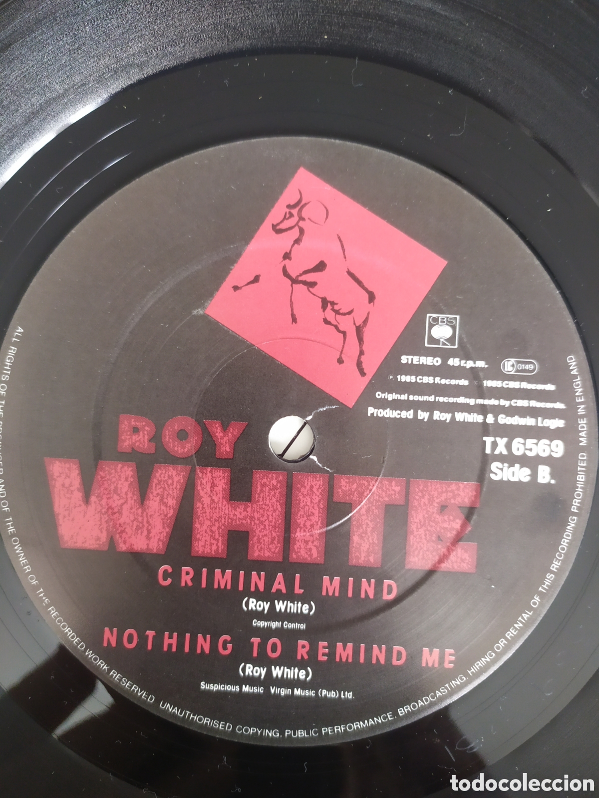 Discos de vinilo: Maxi single Roy White. Lest We Forget - Foto 4