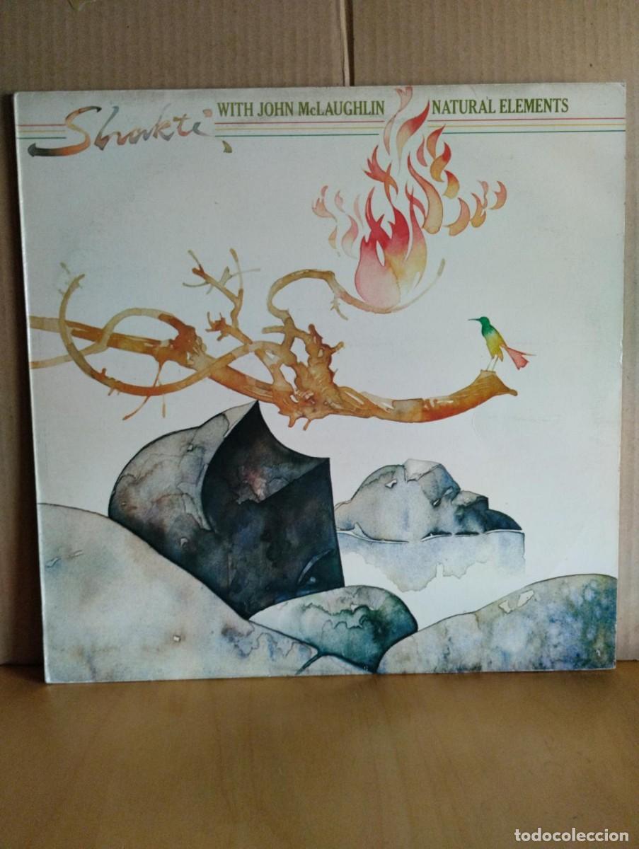 Discos de vinilo: SHAKTI WITH JOHN MCLAUGHLIN ---- NATURAL ELEMENTS - Foto 1