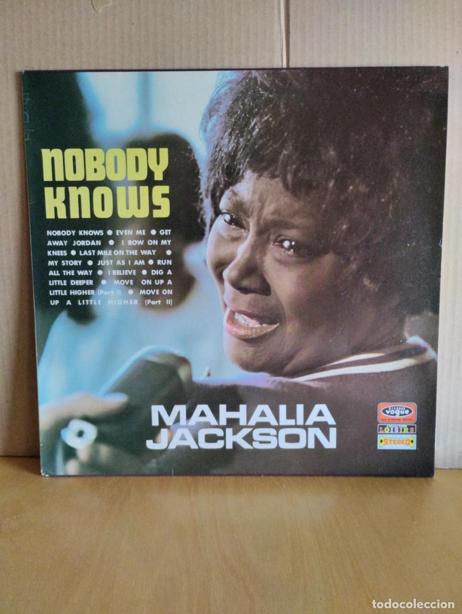 Discos de vinilo: MAHALIA JACKSON ---- NOBODY KNOWS - Foto 1