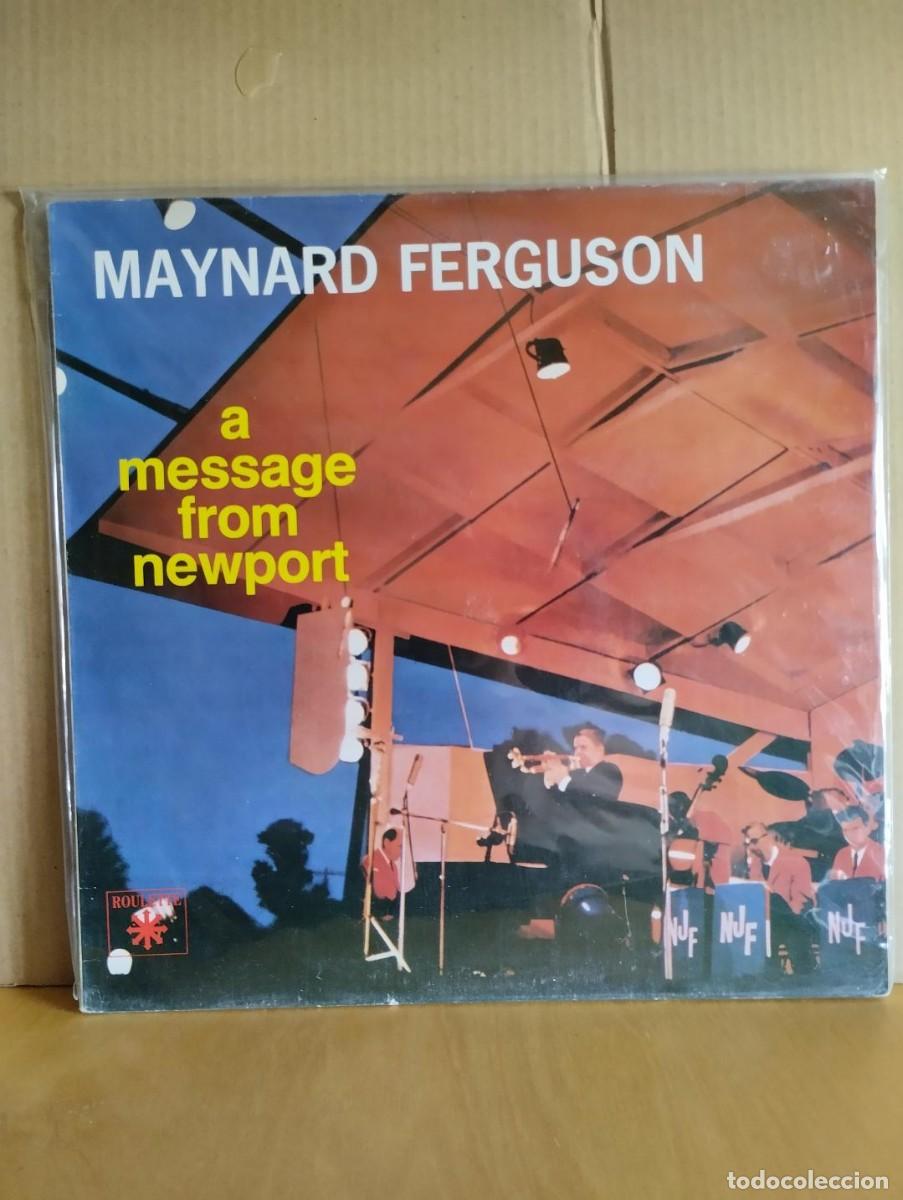 Discos de vinilo: MAYNARD FERGUSON ---- A MESSAGE FROM NEWPORT - Foto 1