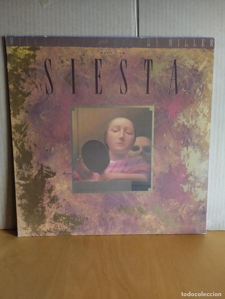 Discos de vinilo: MILES DAVIS - MARCUS MILLER ---- SIESTA - Foto 1