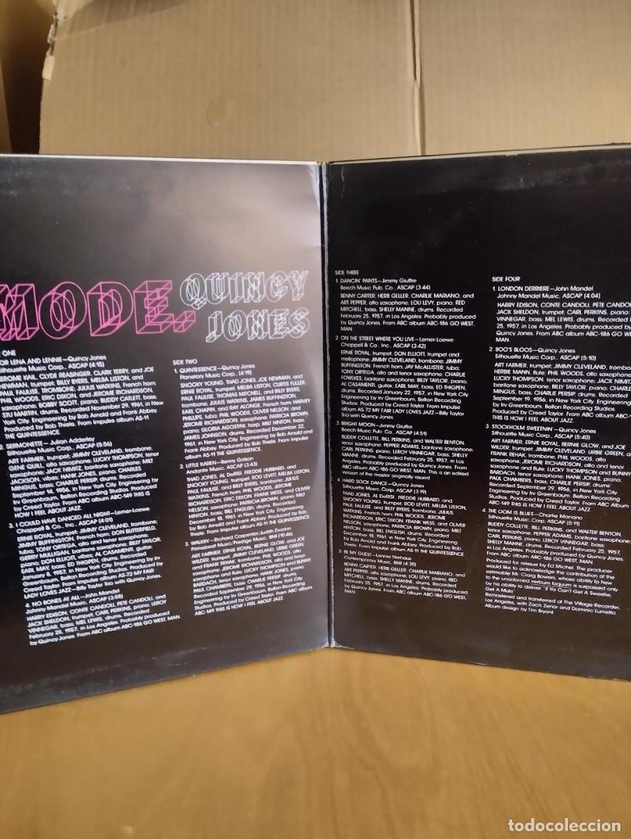 Discos de vinilo: QUINCY JONES ---- MODE. - Foto 2