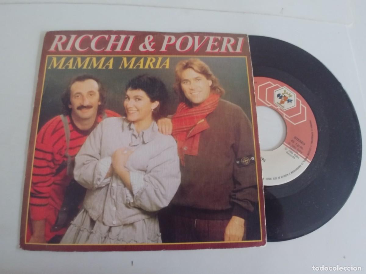 Discos de vinilo: RICCHI & POVERI-SINGLE MAMMA MIA - Foto 1