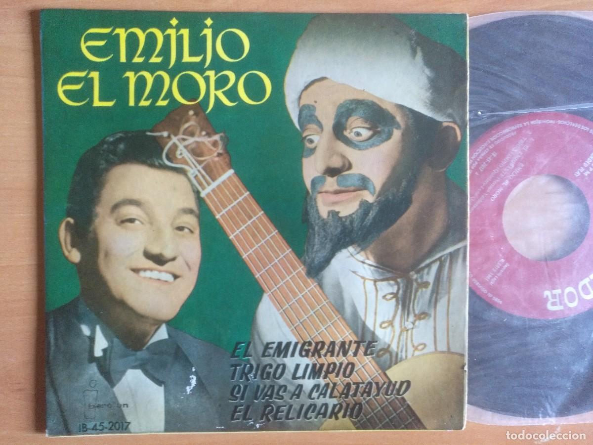 Discos de vinilo: EMILIO EL MORO EP EL EMIGRANTE - Foto 1