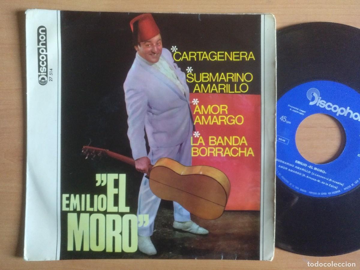 Discos de vinilo: EMILIO EL MORO EP CARTAGENERA - Foto 1