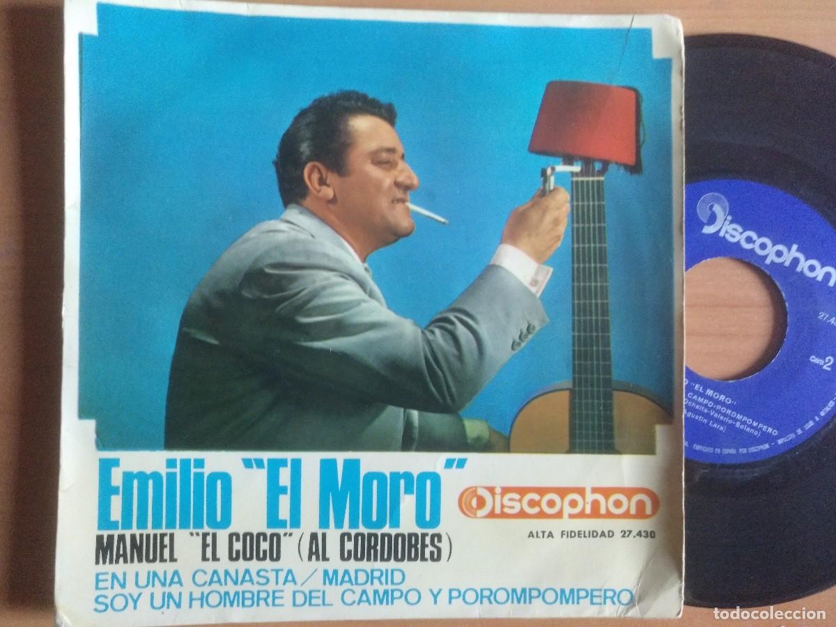 Discos de vinilo: EMILIO EL MORO EP MANUEL EL COCO - Foto 1