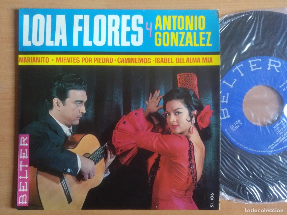 Discos de vinilo: LOLA FLORES EP MARIANITO - Foto 1