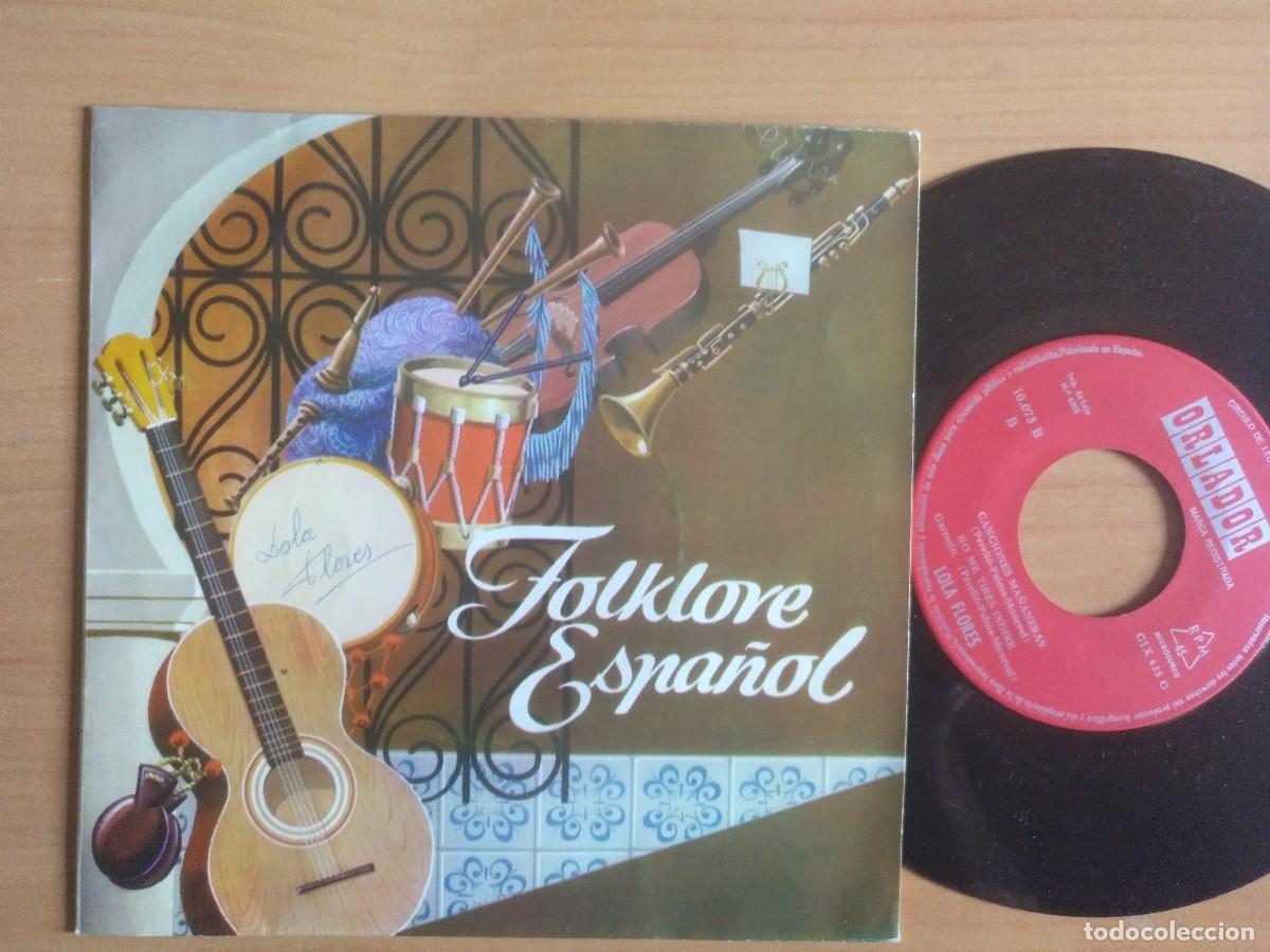 Discos de vinilo: LOLA FLORES ZORONGO GITANO - Foto 1