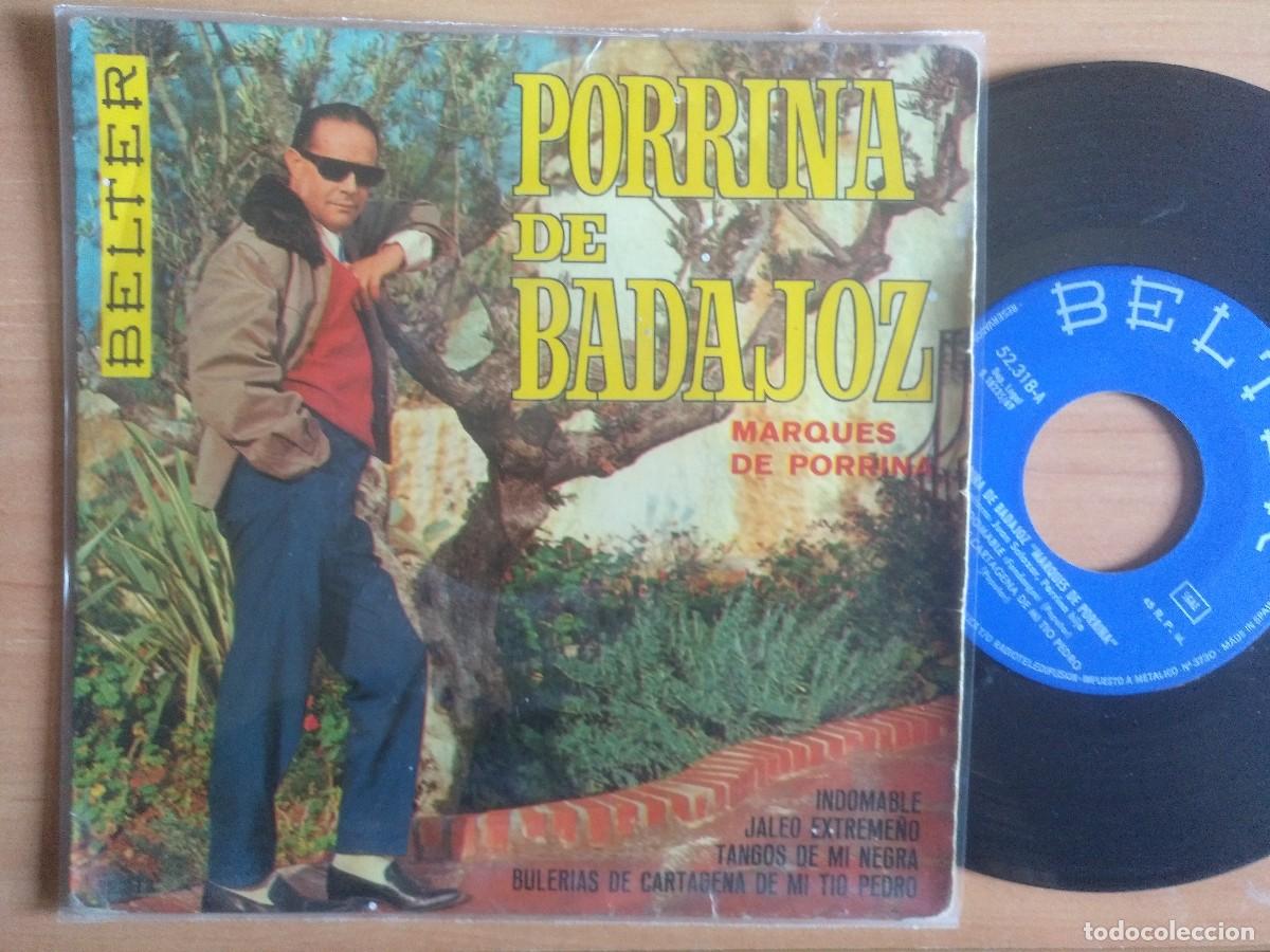 Discos de vinilo: porrina de badajoz ep INDOMABLE - Foto 1
