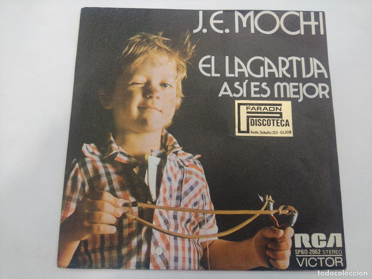 Discos de vinilo: J.E.MOCHI/EL LAGARTIJA/SINGLE. - Foto 1