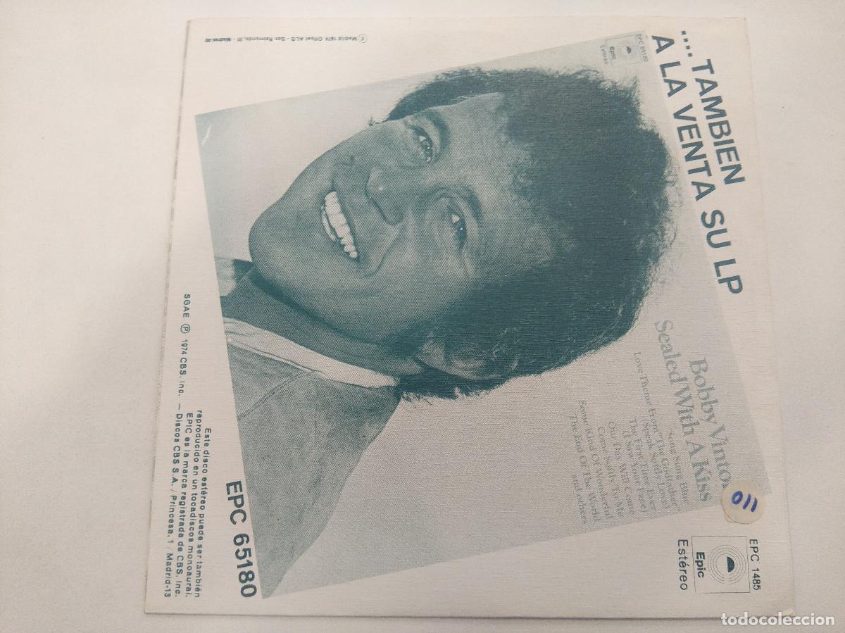 Discos de vinilo: BOBBY VINTON/HERIDO/SINGLE. - Foto 3