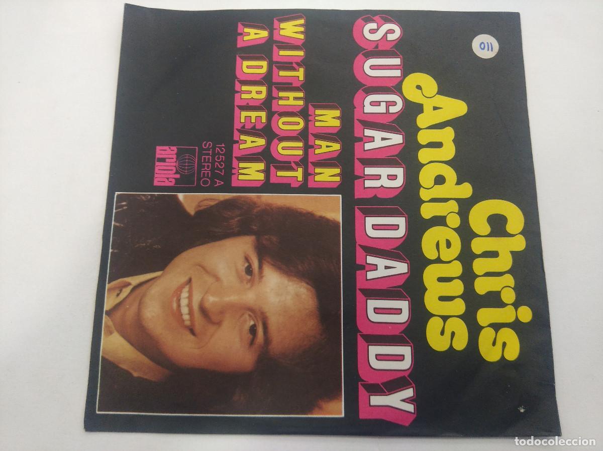 Discos de vinilo: CHRIS ANDREWS/SUGAR DADDY/SINGLE. - Foto 3