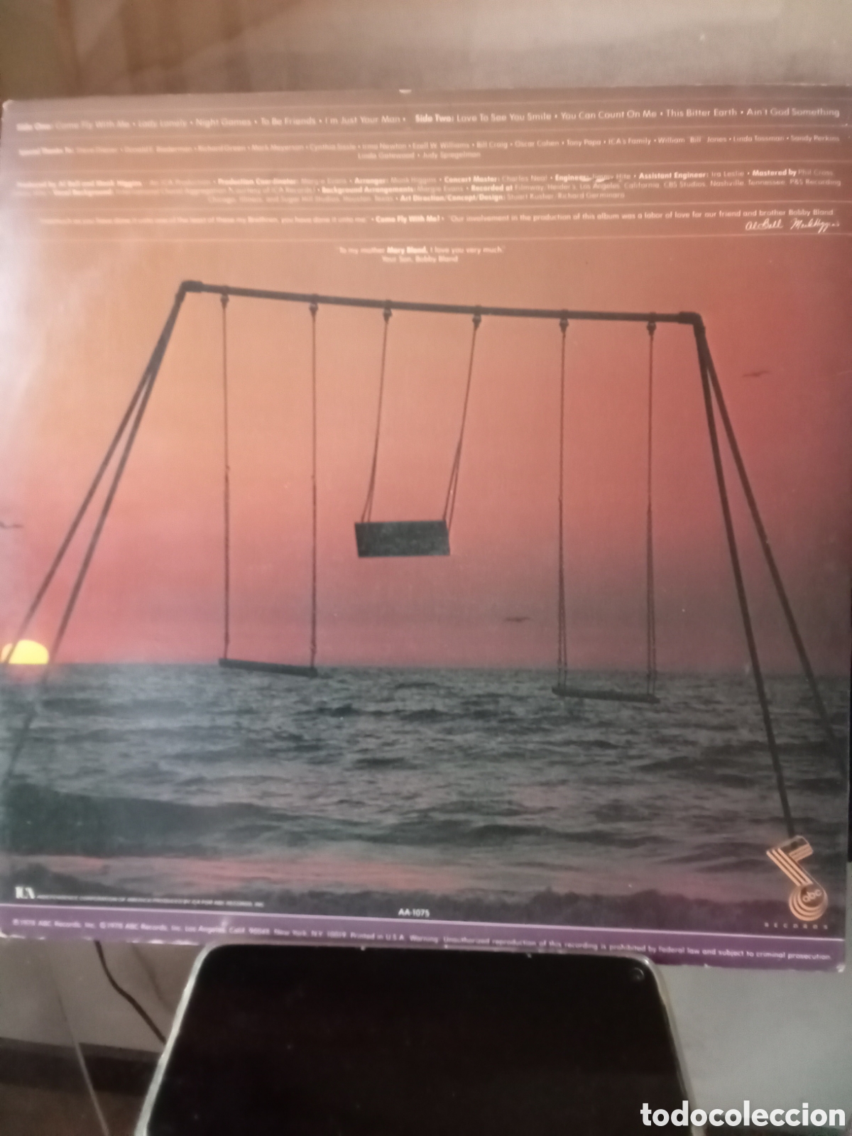 Discos de vinilo: BOBBY BLAND 1978 ABC Records ORIGINAL U.S.A. - Foto 2