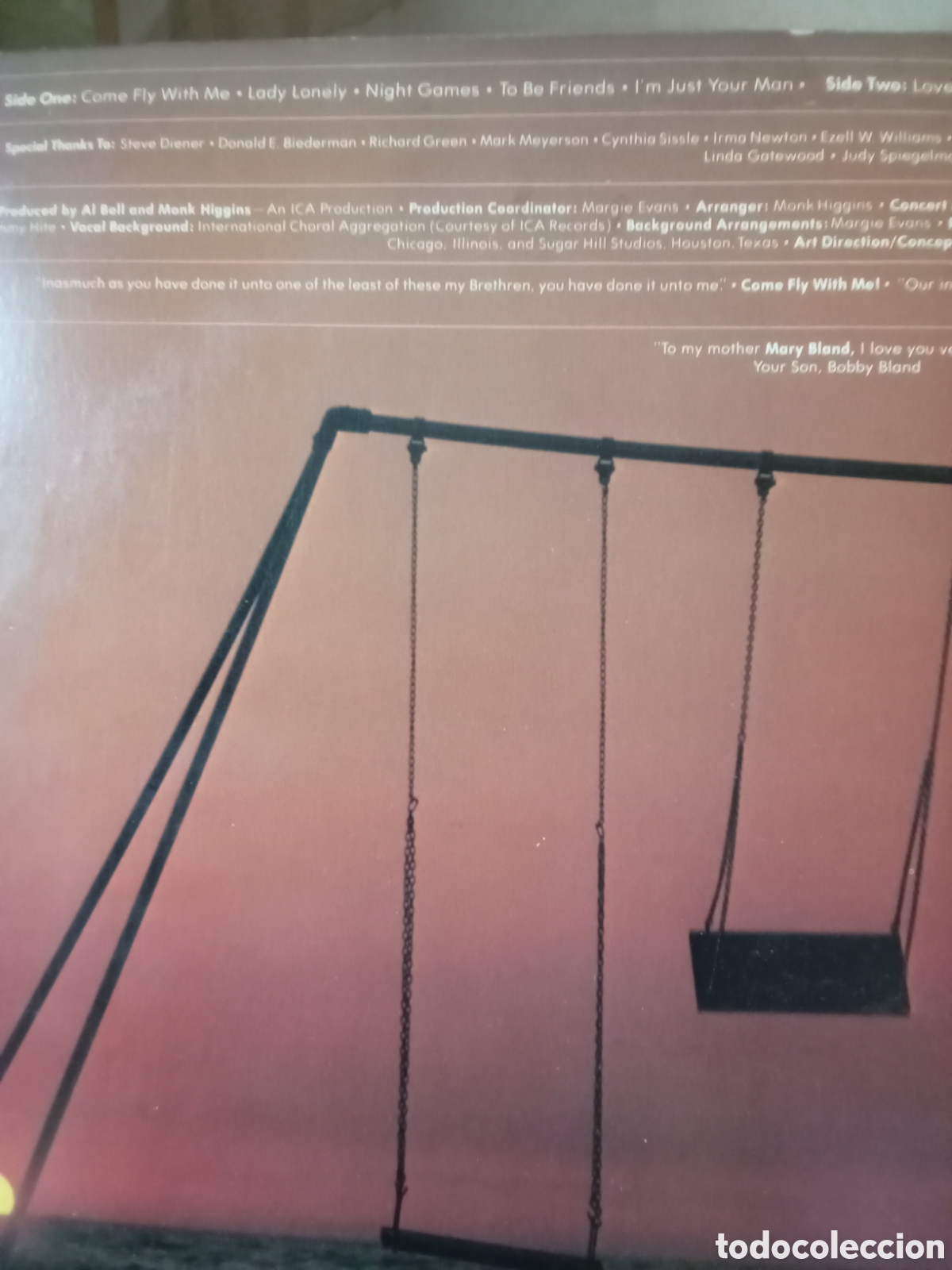 Discos de vinilo: BOBBY BLAND 1978 ABC Records ORIGINAL U.S.A. - Foto 3