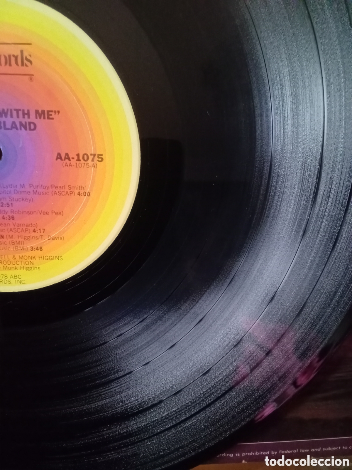 Discos de vinilo: BOBBY BLAND 1978 ABC Records ORIGINAL U.S.A. - Foto 5