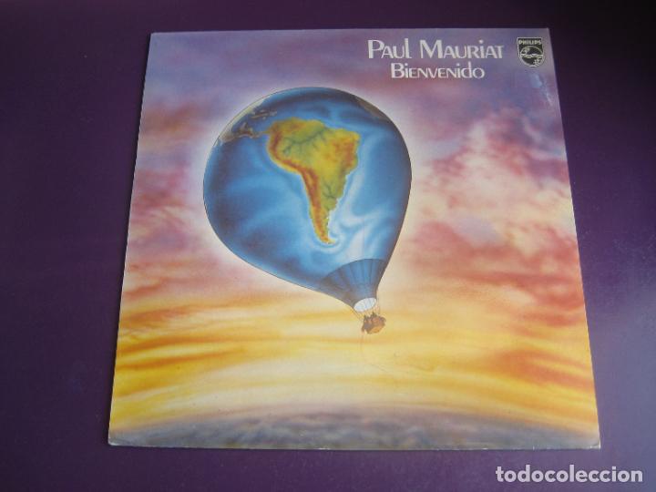 Discos de vinil: Paul Mauriat –Bienvenido - LP PHILIPS 1980- LOUNGE DISCO POP 70'S - SIN ESTRENAR