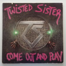 Discos de vinilo: TWISTED SISTER ‎– COME OUT AND PLAY , LIMITED EDITION USA 1985 ATLANTIC