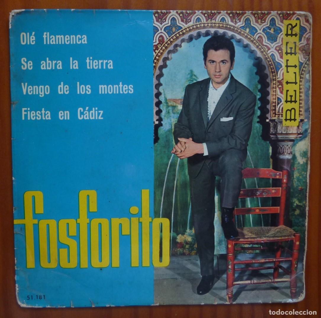 Discos de vinilo: FOSFORITO / OLE FLAMENCA+3 / 1965 / EP - Foto 1