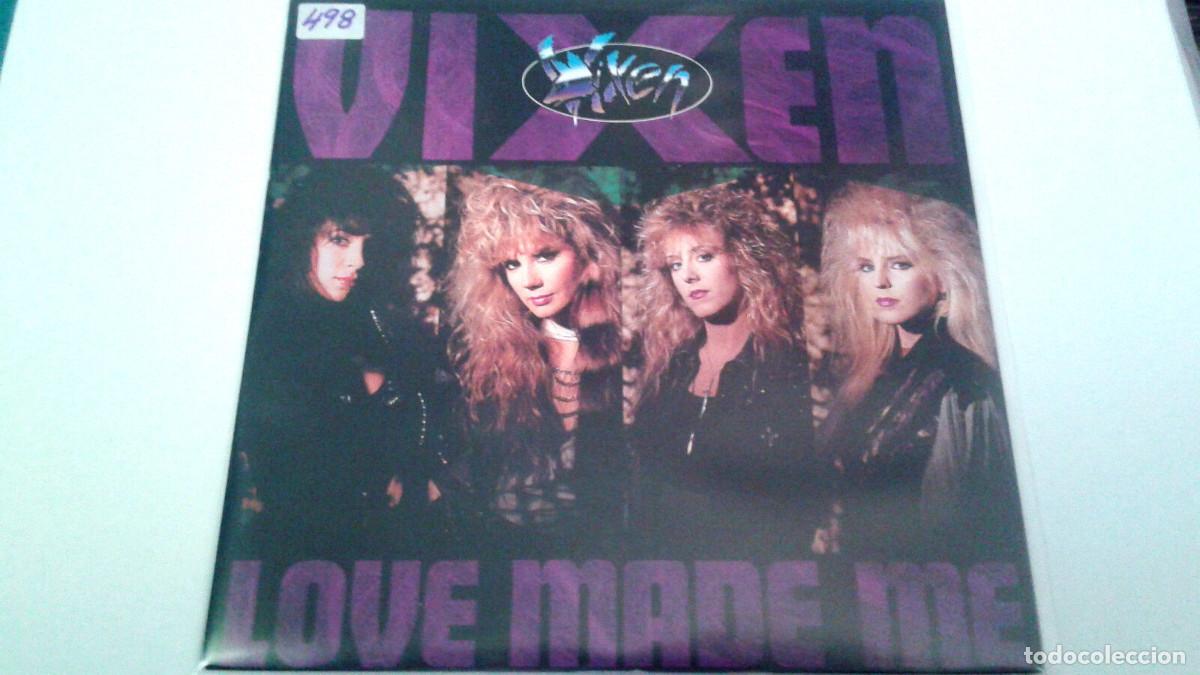Discos de vinilo: VIXEN &rdquo;LOVE MADE ME&rdquo; 7&rdquo; SINGLE EX/EX - Foto 1