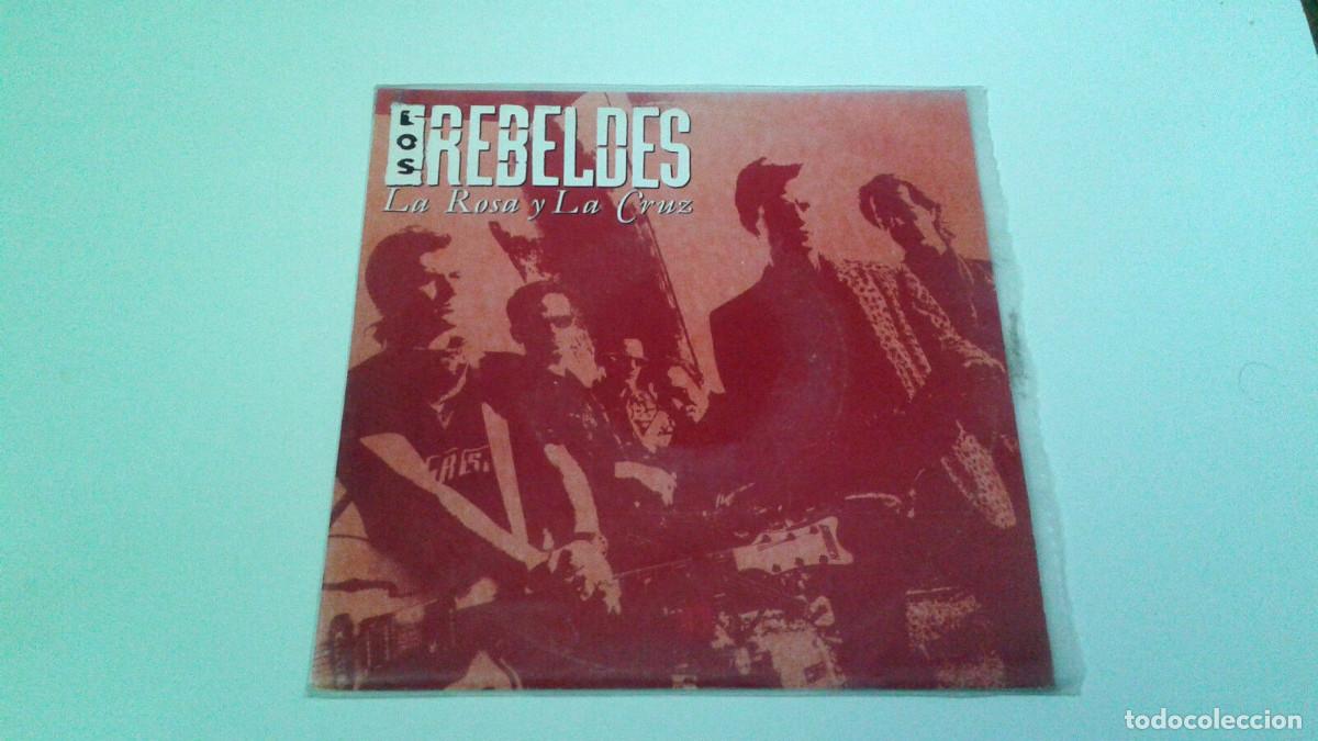 Discos de vinilo: LOS REBELDES &rdquo;LA ROSA Y LA CRUZ&rdquo; 7&rdquo; SPANISH SINGLE G/E B/E - Foto 1