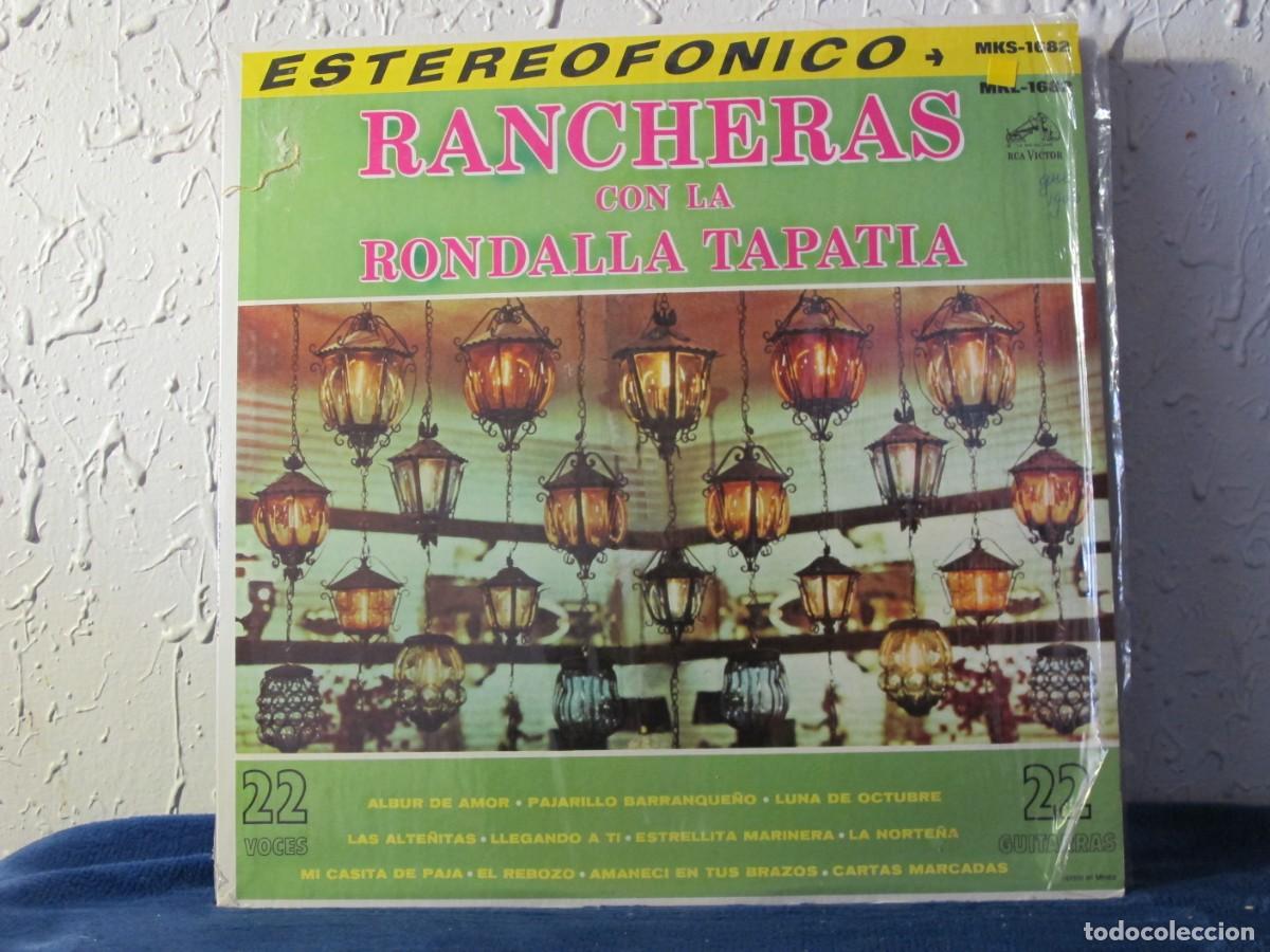 Dischi in vinile: La Rondalla Tapat&iacute;a - Rancheras Con La Rondalla Tapat&iacute;a - RCA Victor MKS-1682 - 1966 - Edici&oacute;n USA
